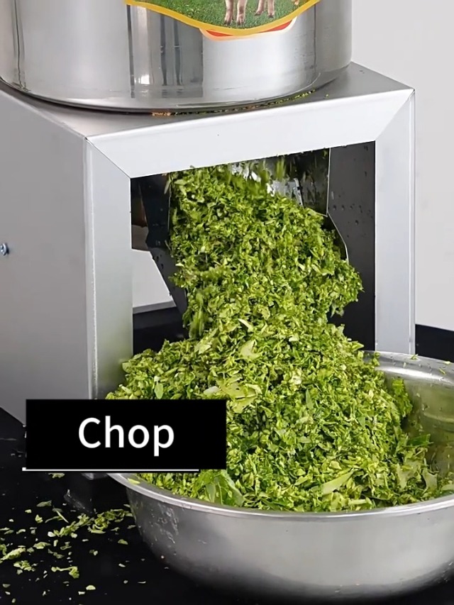 Cortadora comercial de verduras 1800W acero inoxidable miniatura 7