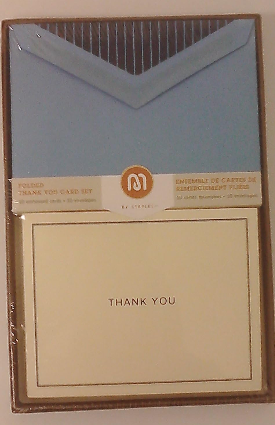 Folded Thank You Card Set 679666 Amazon.ca Office Products