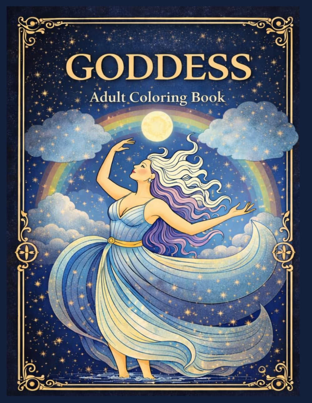 Goddess: A Divine Feminine Coloring Book (Goddess Coloring Collection)