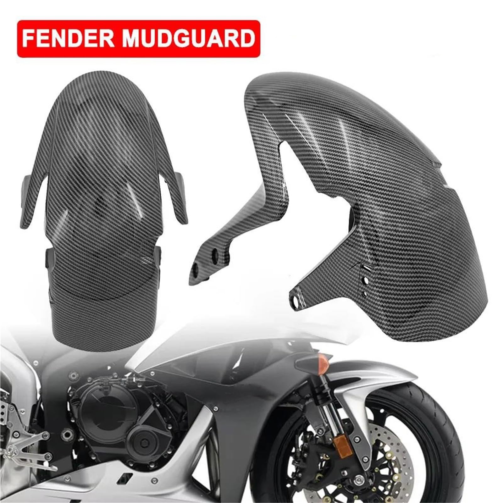 Per CBR600RR 2007 2008 2009-2025 Moto Parafango Anteriore Ruota Pneumatico Fango Splash Guard Carenatura Kit