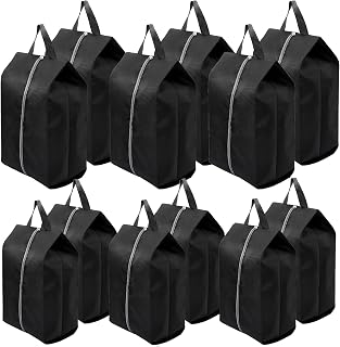 Shoe Bags for Travel,Portable Nylon Travel Shoe Bags,Water Resistant Shoe Storage Packing Organizer,Shoe Storage Pouch with Zipper Closure,Waterproof Shoe Bags for Men & Women