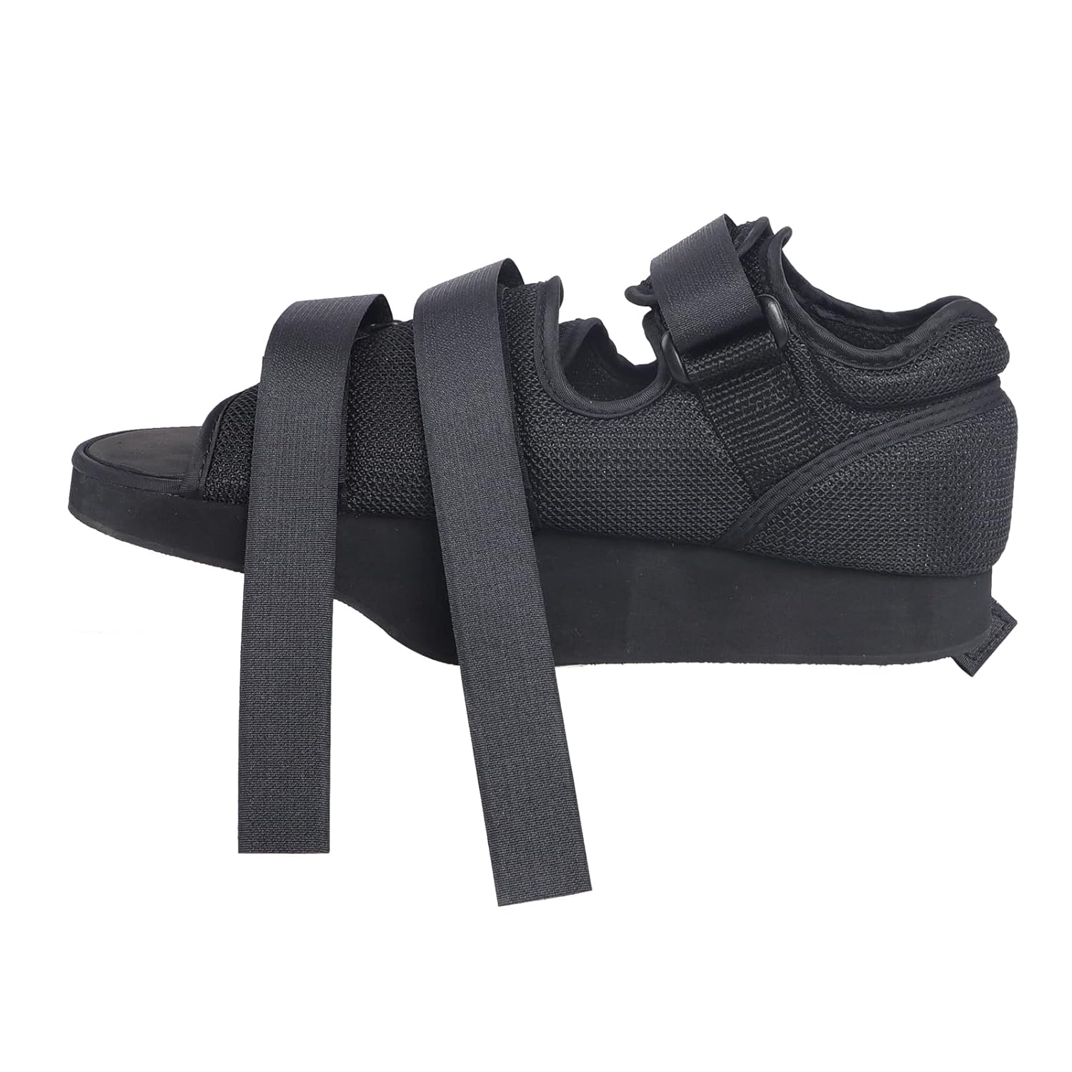 Forefoot Offloading Post-Op Shoe, Non-Weight Bearing Forefront Wedge Boot for Broken Toe Injury, Metatarsal Fracture, Bunion, Hammer Toes, Foot Surgery, Universal For Left And Right Feet (L (10.82"))