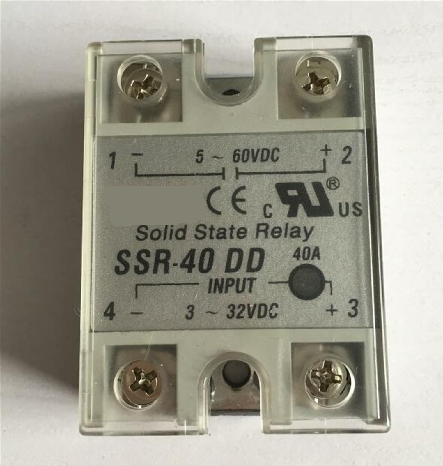 Relais statique industriel SSR-50DD commande 3-32V CC - 3