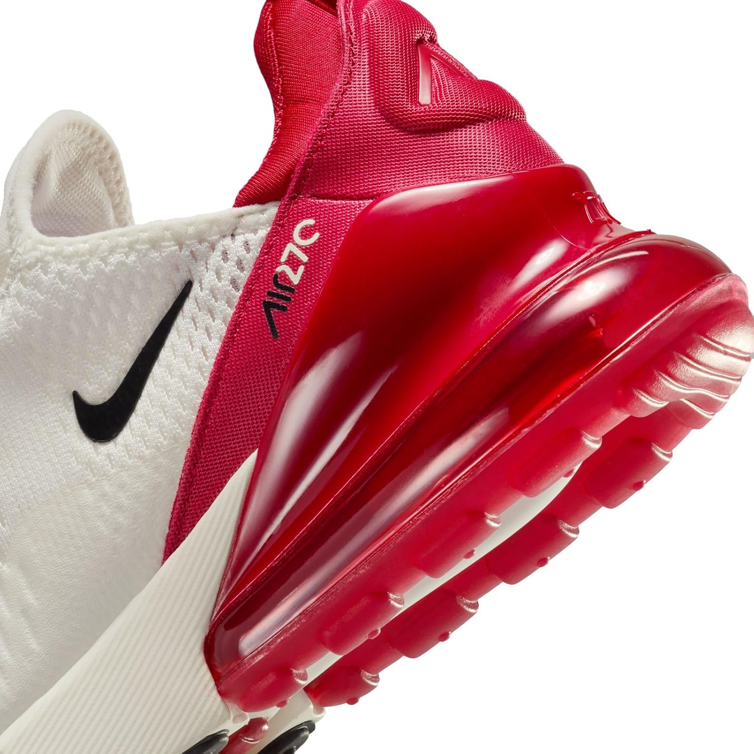 Nike W Air Max 270 Women's Shoes (Gym Red/Sail/Black, US Footwear Size System, Adult, Women, Numeric, Medium, 10)