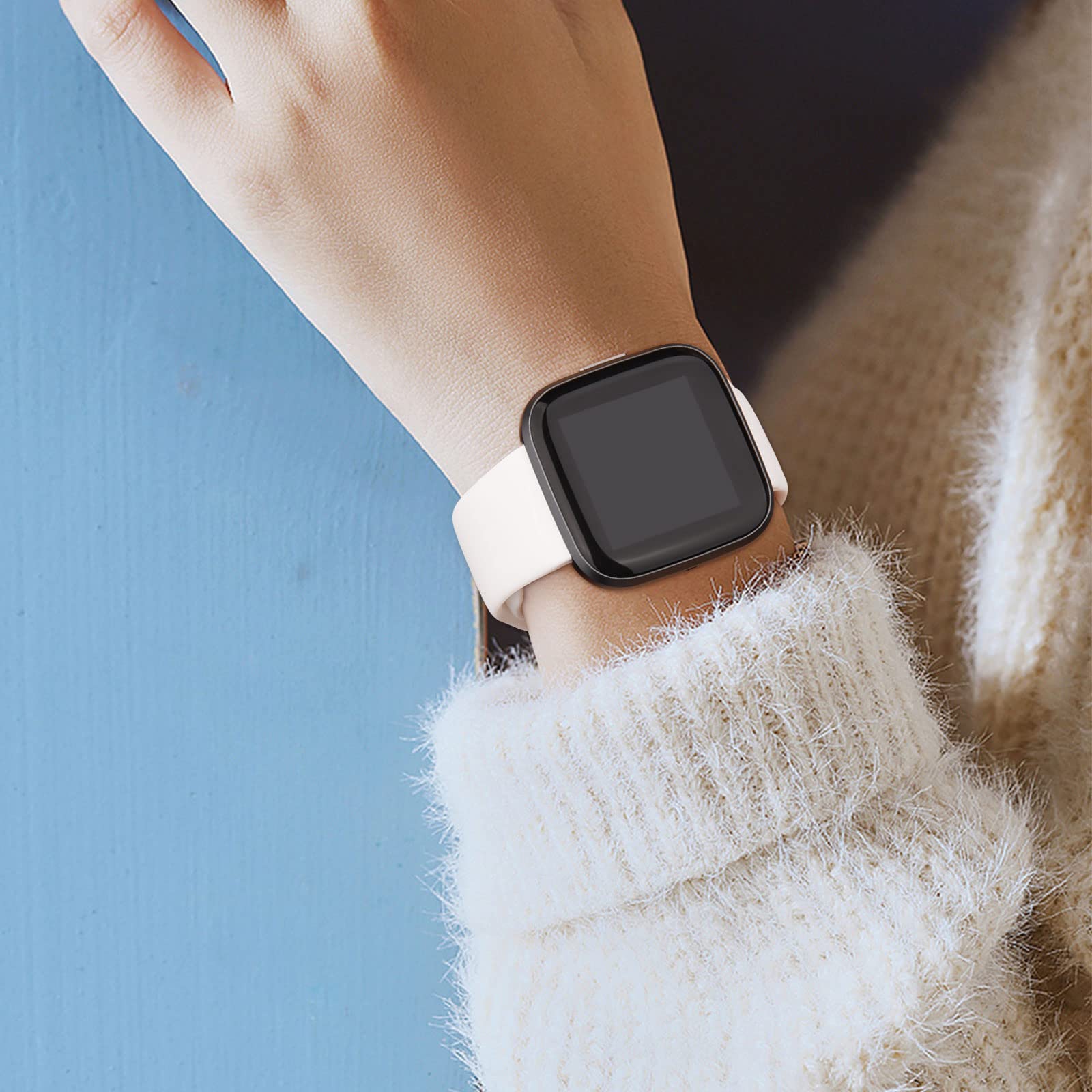 Correa para Fitbit Versa 2/Versa/Versa Lite, Pulsera de Repuesto Ajustable - 3 Piezas