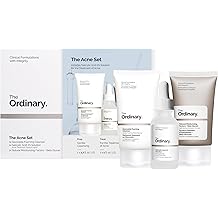 The Ordinary The Acne Set, 3-Step Skin Regimen with Glucoside Foaming Cleanser, Salicylic Acid 2% Solution, and Natural Moisturizing Factors + Beta Glucan | Skin Care Set