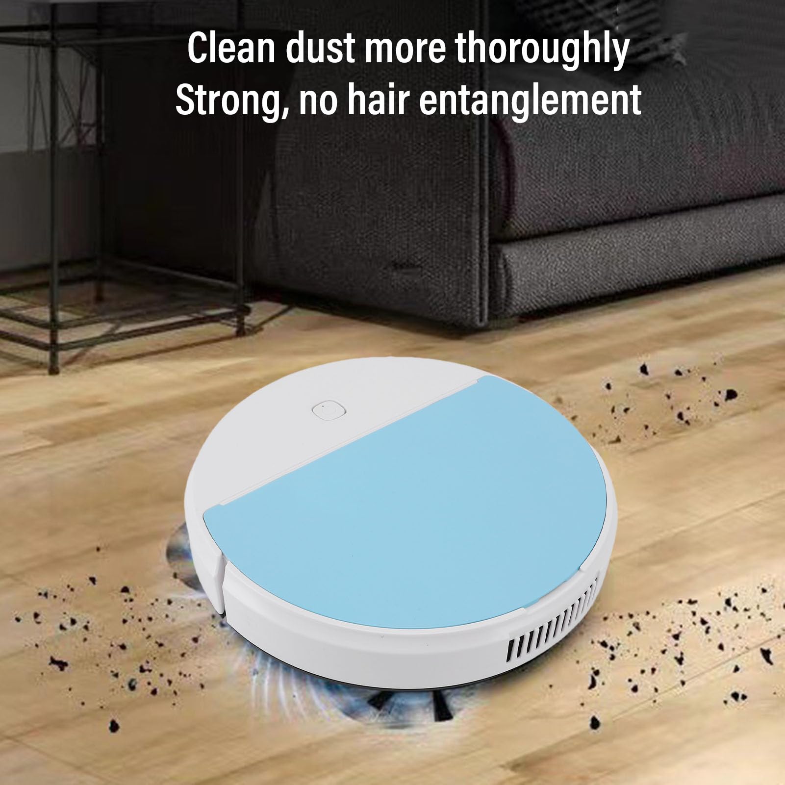 Combo Robot Aspirapolvere 3 in 1 per Pulizia Super Lunga per di Animali Domestici, Pavimenti Duri, Tappeti, Pulitore Intelligente Ricaricabile Tramite USB per Tutte le Stanze