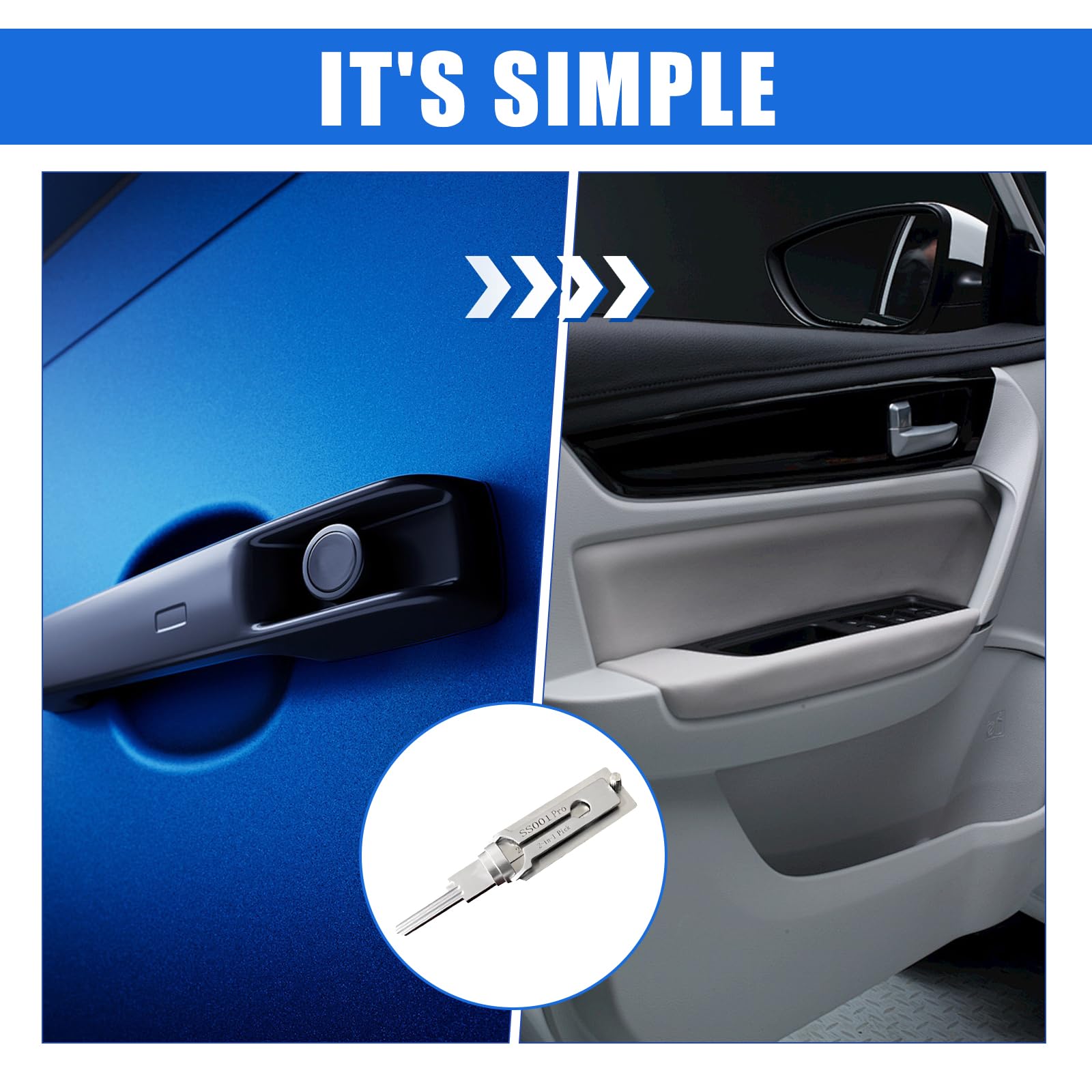 SS001 Pro Key Decoder Perfetto Per Raccogliere Chiavi Gancio Strumento