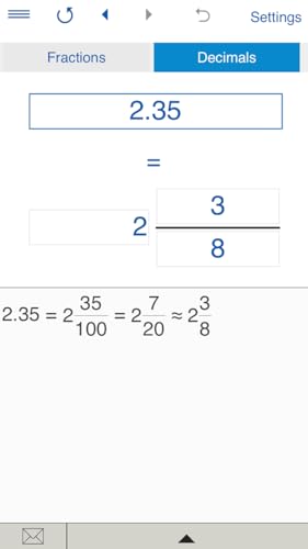 Fraction Calculator 4in1