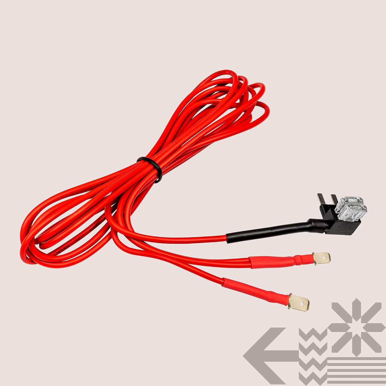 True Mods Headlight DRL Adapter Harness Kit Compatible w/Jeep 2018+ JL JT [2 x 25A Micro Blade Fuses] [Plug N Play] Wiring for Headlights w/Integrated LED Running Light 2018+ Wrangler Gladiator JT JL