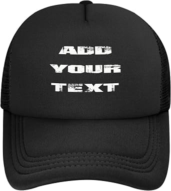 Bulk Custom Hat for Men Custom Trucker Hat - Design Your Own Logo/Text/Image- Personalized Baseball Cap for Men and Women