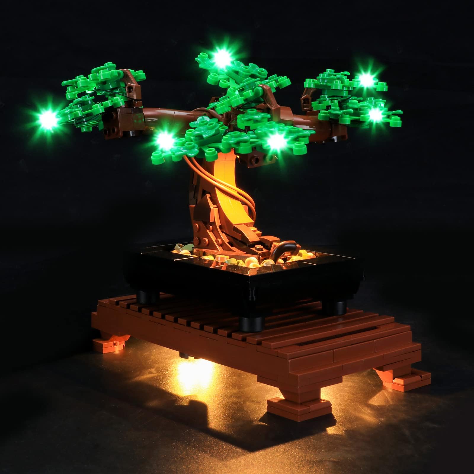 Kyglaring LED Lighting kit for Lego Bonsai Tree 10281 Building Kit