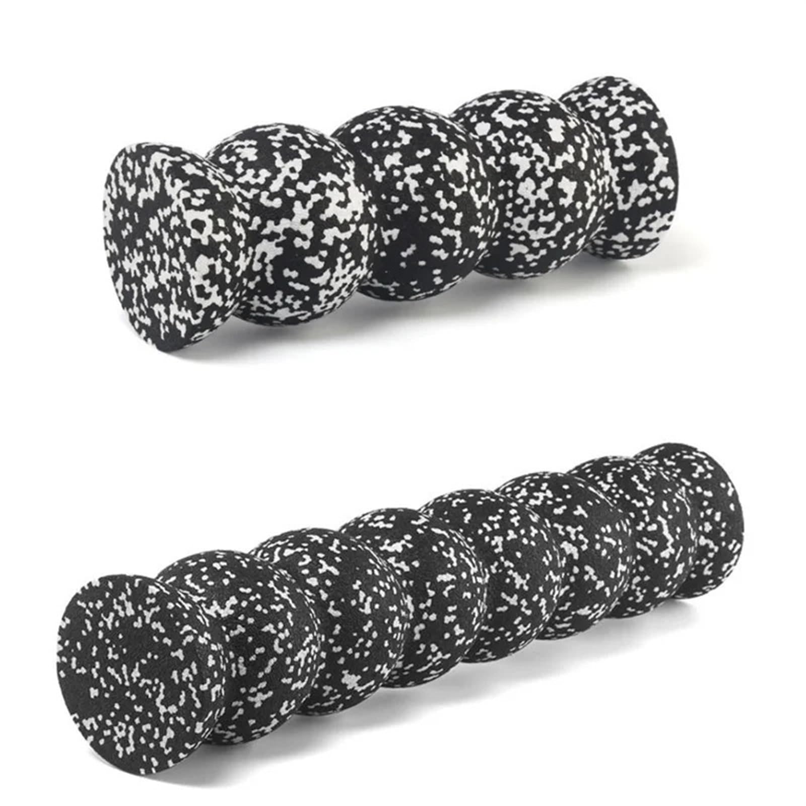 Rullo di schiuma for yoga Rullo for massaggio fitness EPP a forma ondulata for la terapia dei punti trigger Sollievo dal dolore al collo e alla gamba posteriore a rilascio miofasciale Foam Roller(Big