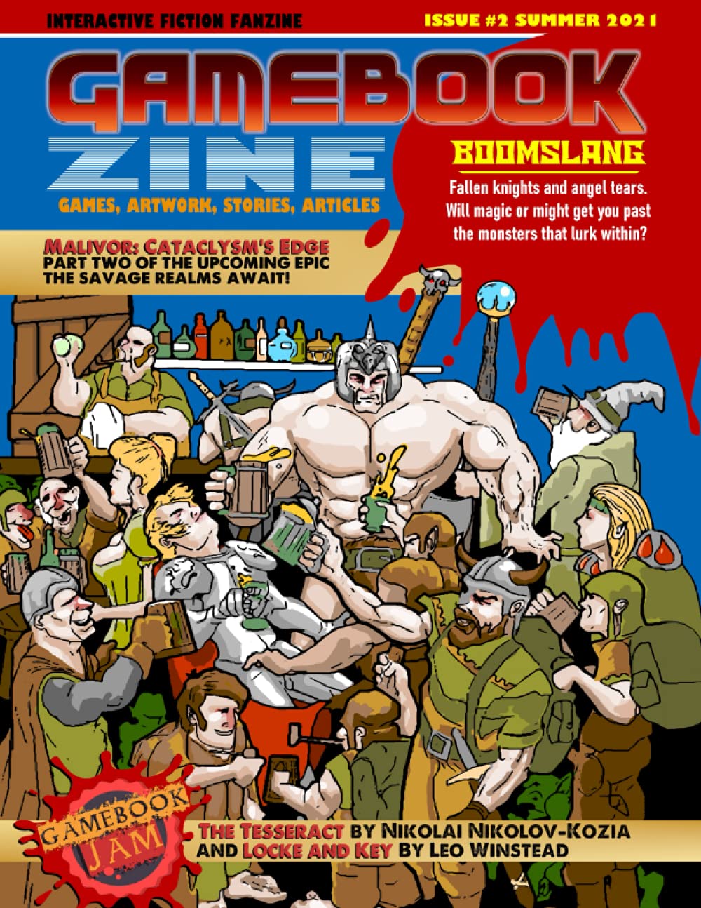 Independently published The Gamebook Zine #2