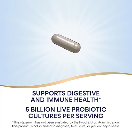 Miniatura 4 de Nature's Way Primadophilus Reuteri, 5 mil millones de CFU, multicepa probiótica superior con scFOS, liberación retardada, 30 cápsulas, (paquete de 2)