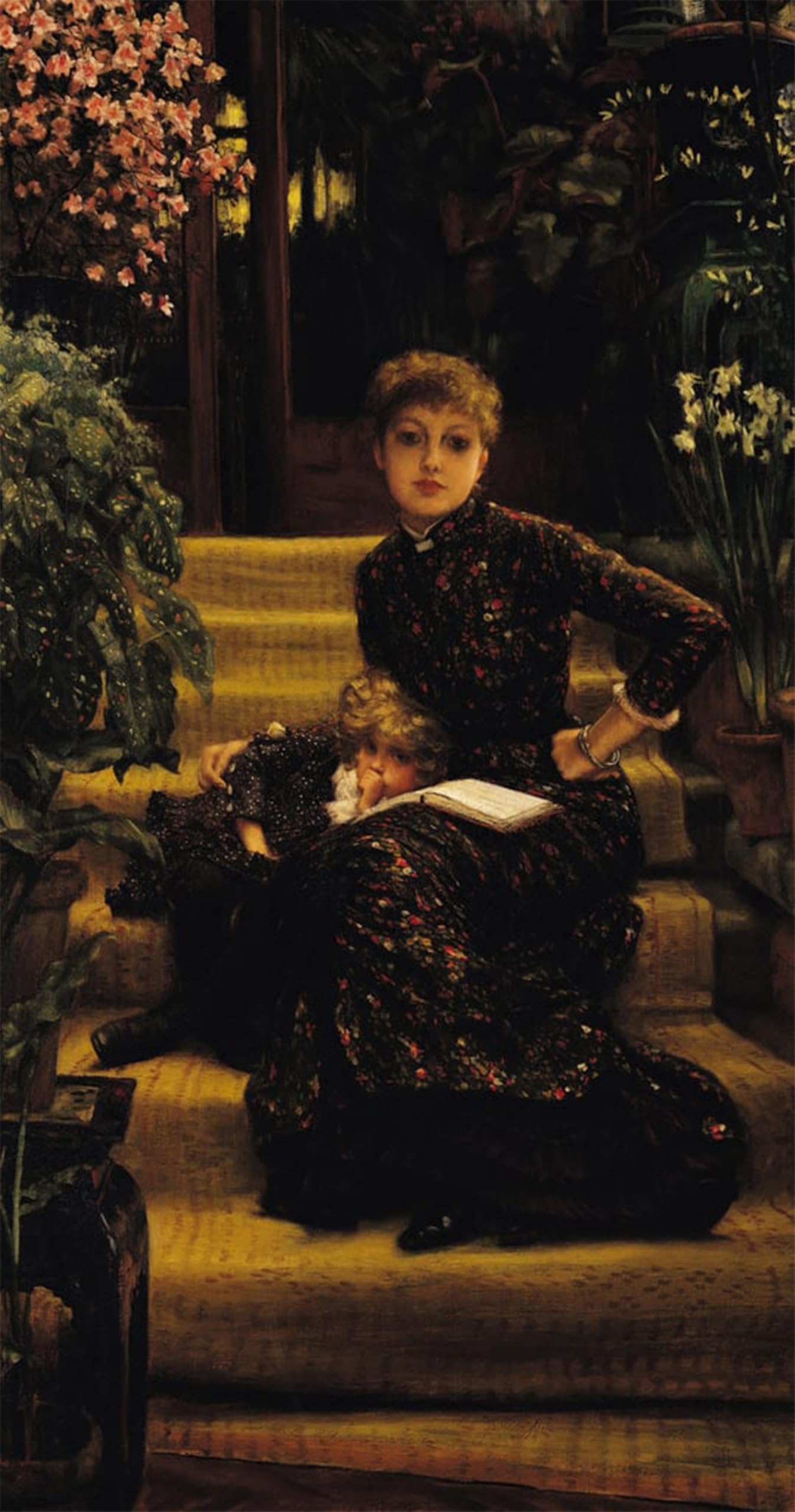 Peinture affiche de qualité musée avec la sœur aînée de Jacques - 5