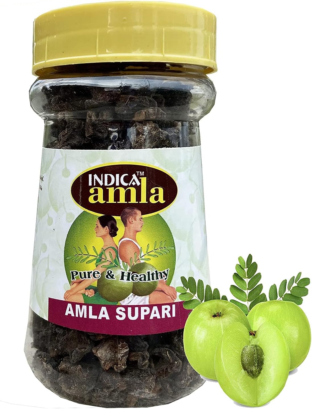 Dried Salted Amla Supari (100 gm) Sukha Chatpata Amla with Salt | Namkeen Amla Supari- 100g