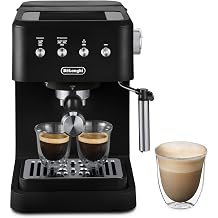 DeLonghi Classic Matte Black Espresso Machine