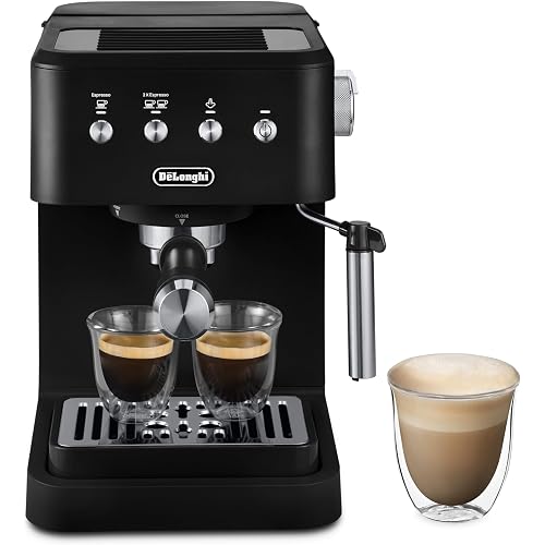 De’Longhi Classic Matte Black Espresso Machine