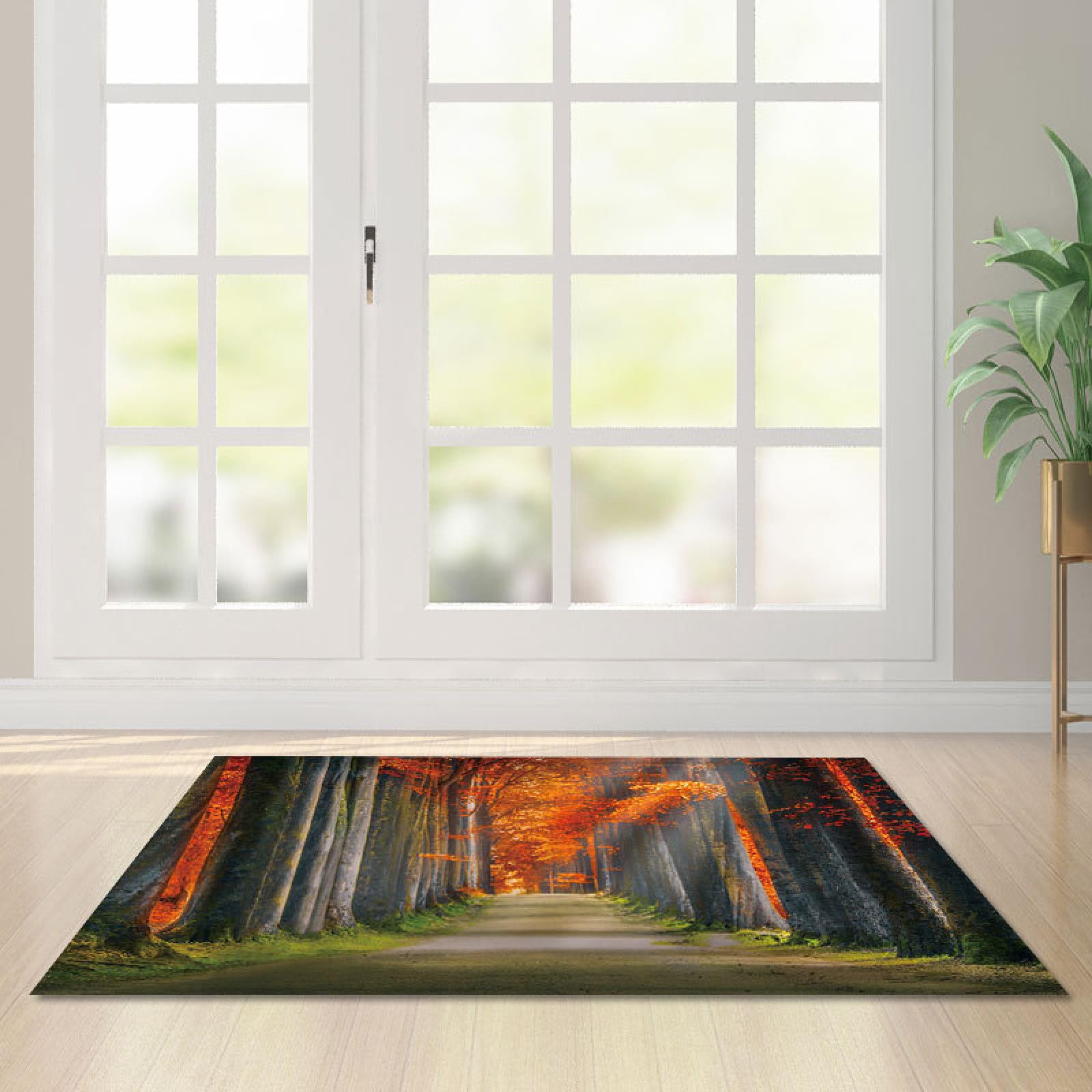 Paillasson extérieur intérieur anti-glisse grand tapis 120x160
