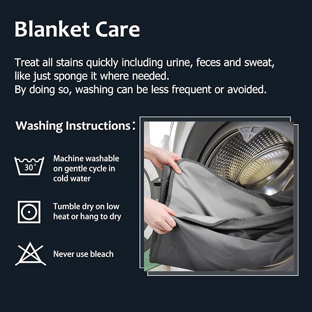 Foto 5 de 5 de Catalonia Classy Manta impermeable para cama, manta impermeable para sofá