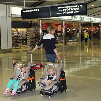 cart for car seat airport