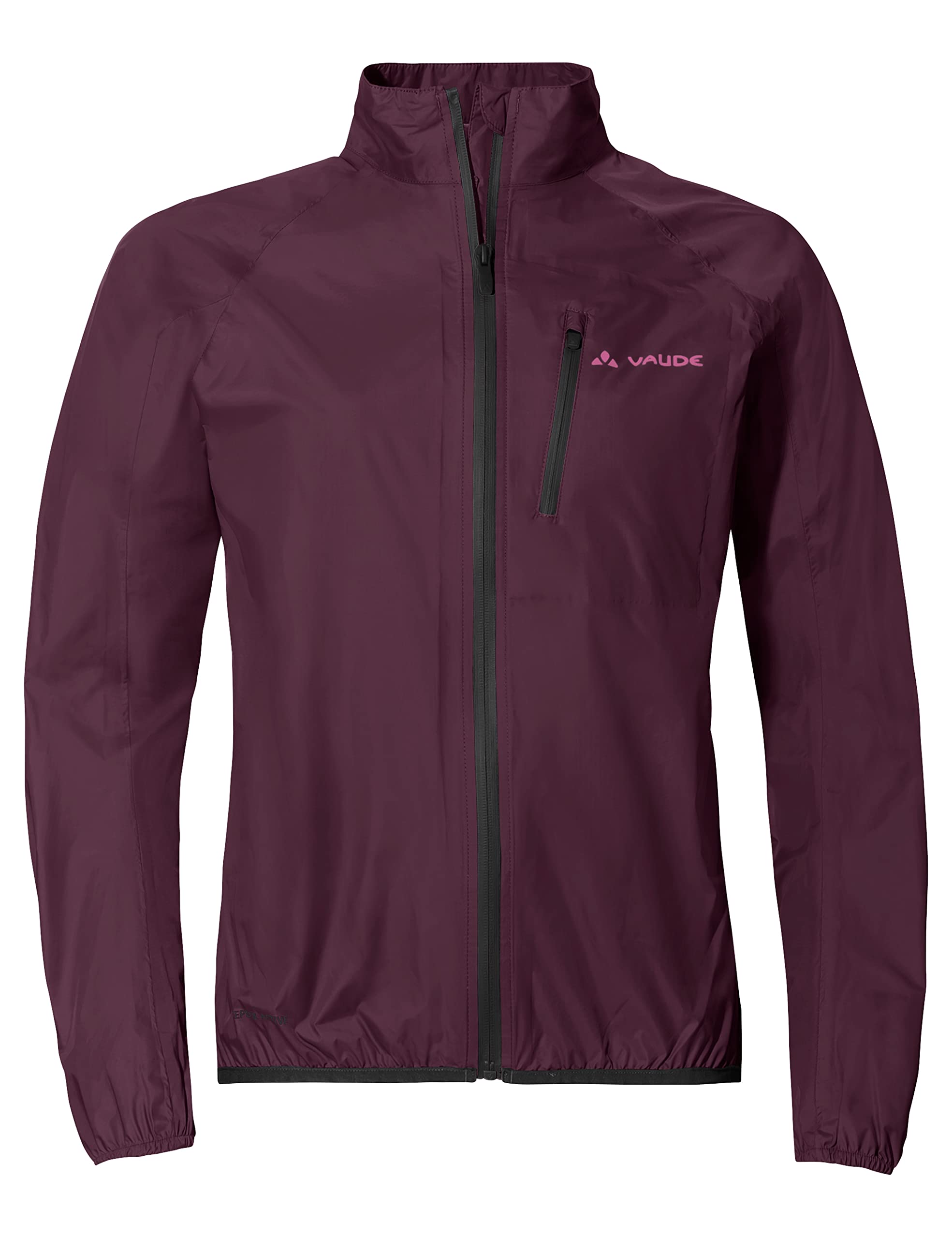 VAUDE Women‘s Drop Jacket III, leichte Regenjacke, atmungsaktiv & wasserdicht, zusammenrollbar, Passform: Slim fit