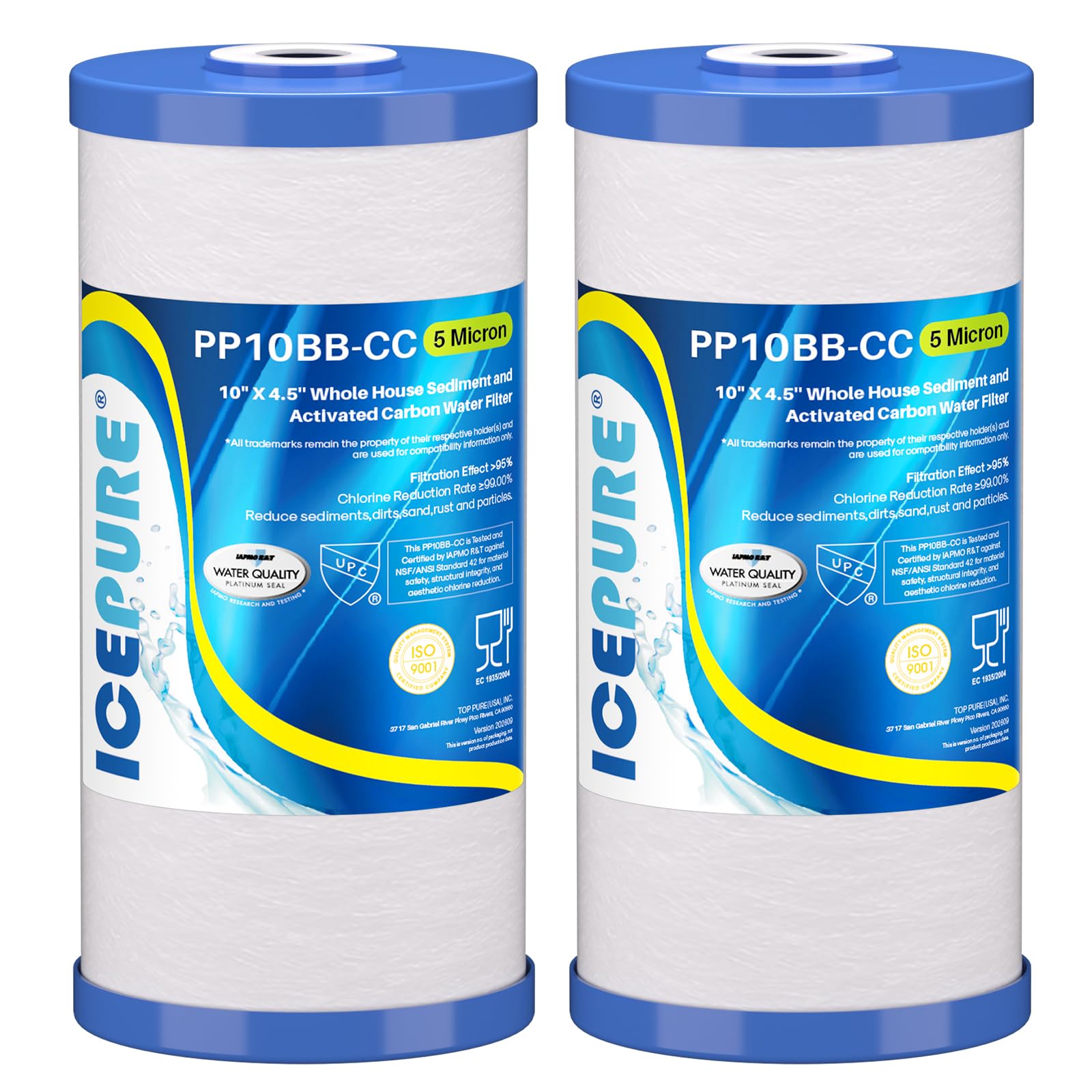 ICEPURE Whole House Water Filters - 2 Pack -1