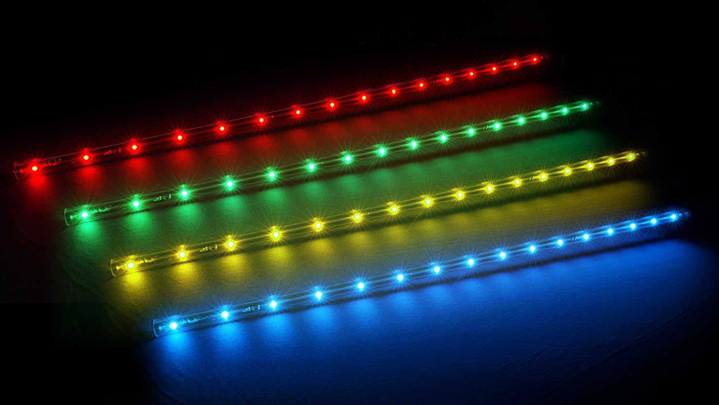 CHAUVET DJ Freedom Stick Pack (4) Battery-Powered LED Effect/Stage Lights w/Carrying Bag & IRC-6 Remote | LED Lighting
