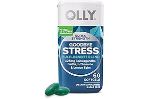 OLLY Ultra Strength Goodbye Stress Relief Supplement