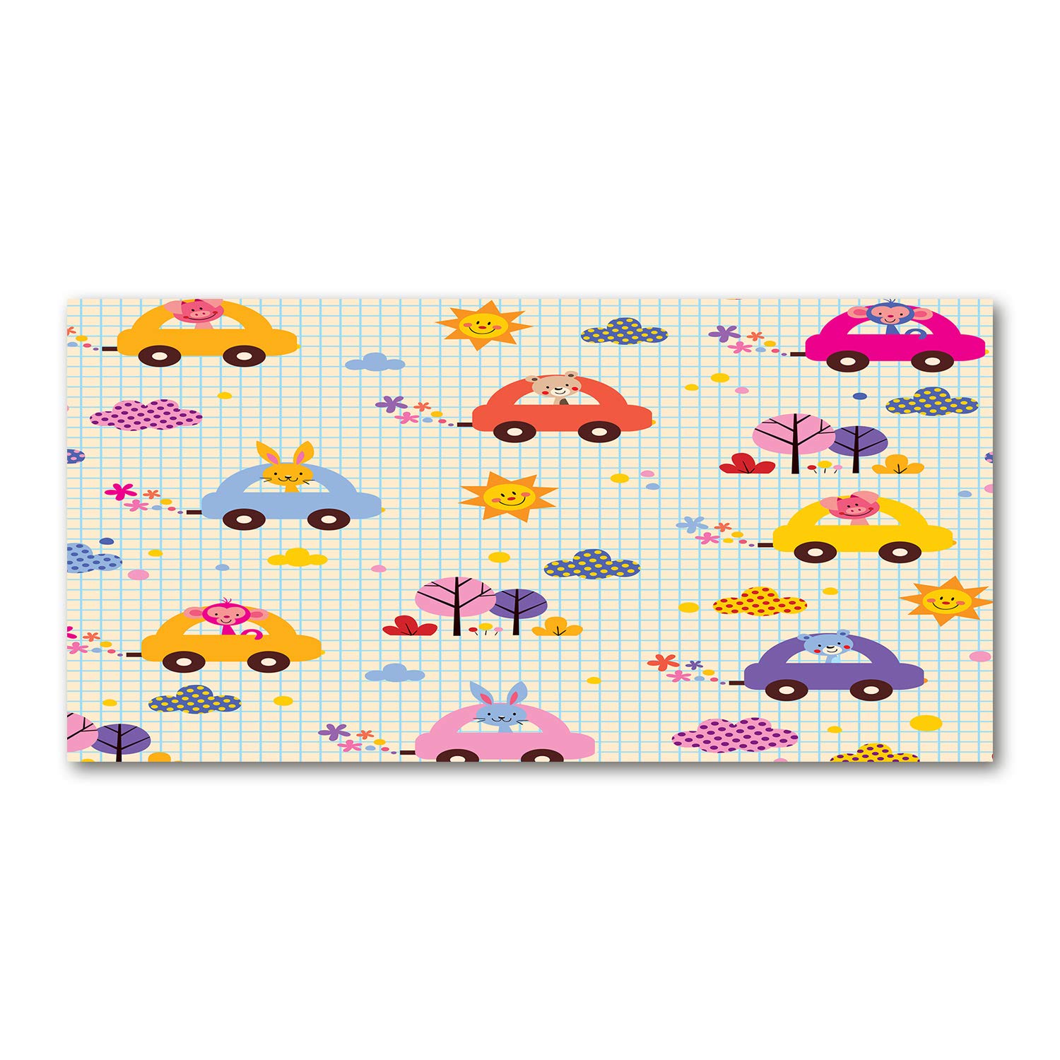Acrylic Glass Picture Coches Tulup 140x70cm Tableau Luxe en Plexiglas