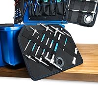 Vista 7 de Park Tool BRK-1 Big Rolling Kit for Mobile Bicycle Mechanics - 100-Piece Tool Kit with Toolbox