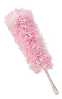 Super soft microfiber car cleaning brush for cars, high density - Light Pink