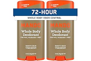 Mando Cream: 2-Pack Odor Neutralizing Deodorant Sticks for Men