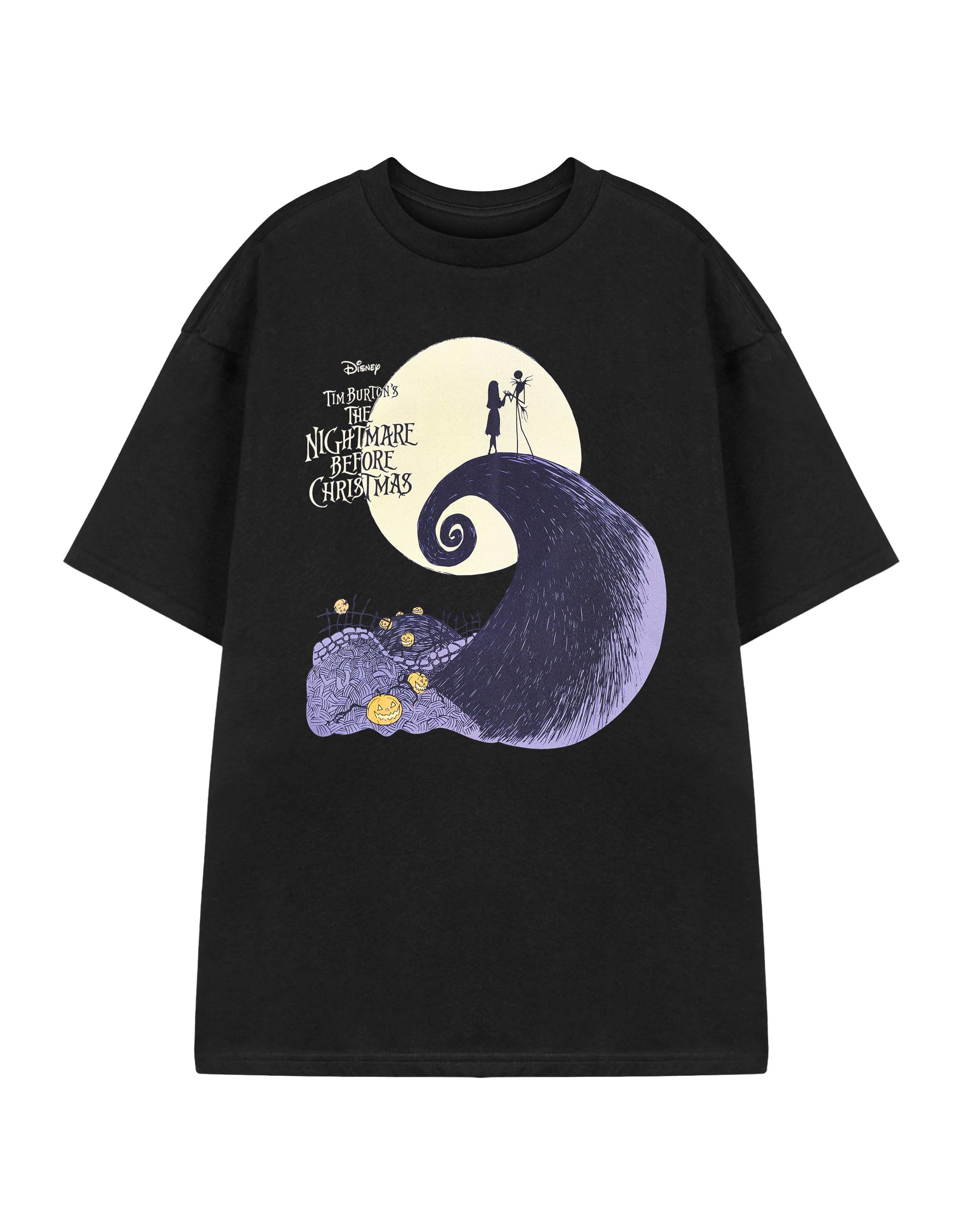 Disney Unisex Black Short Sleeved T-Shirt | | Official Merch | Size: Large