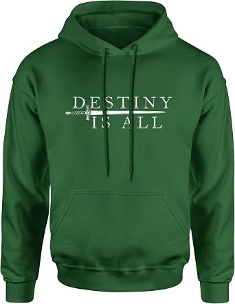 FerociTees Destiny is All Unisex Adult Hoodie