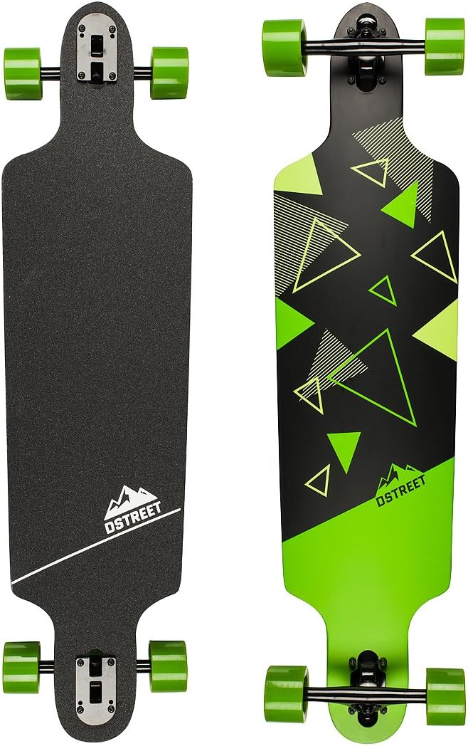 D-Street Polygon Tri Complete Drop Through Longboard