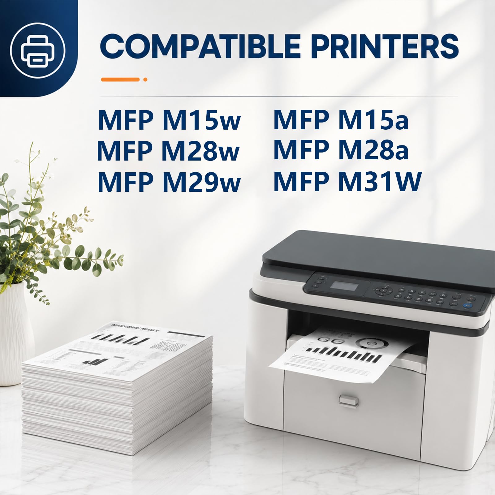 Cartuccia di toner CF248A, sostituzione nera ad alta resa per stampante HP LaserJet MFP M15w M15a M28w M28a M29w M31W, stampe ad alta velocità