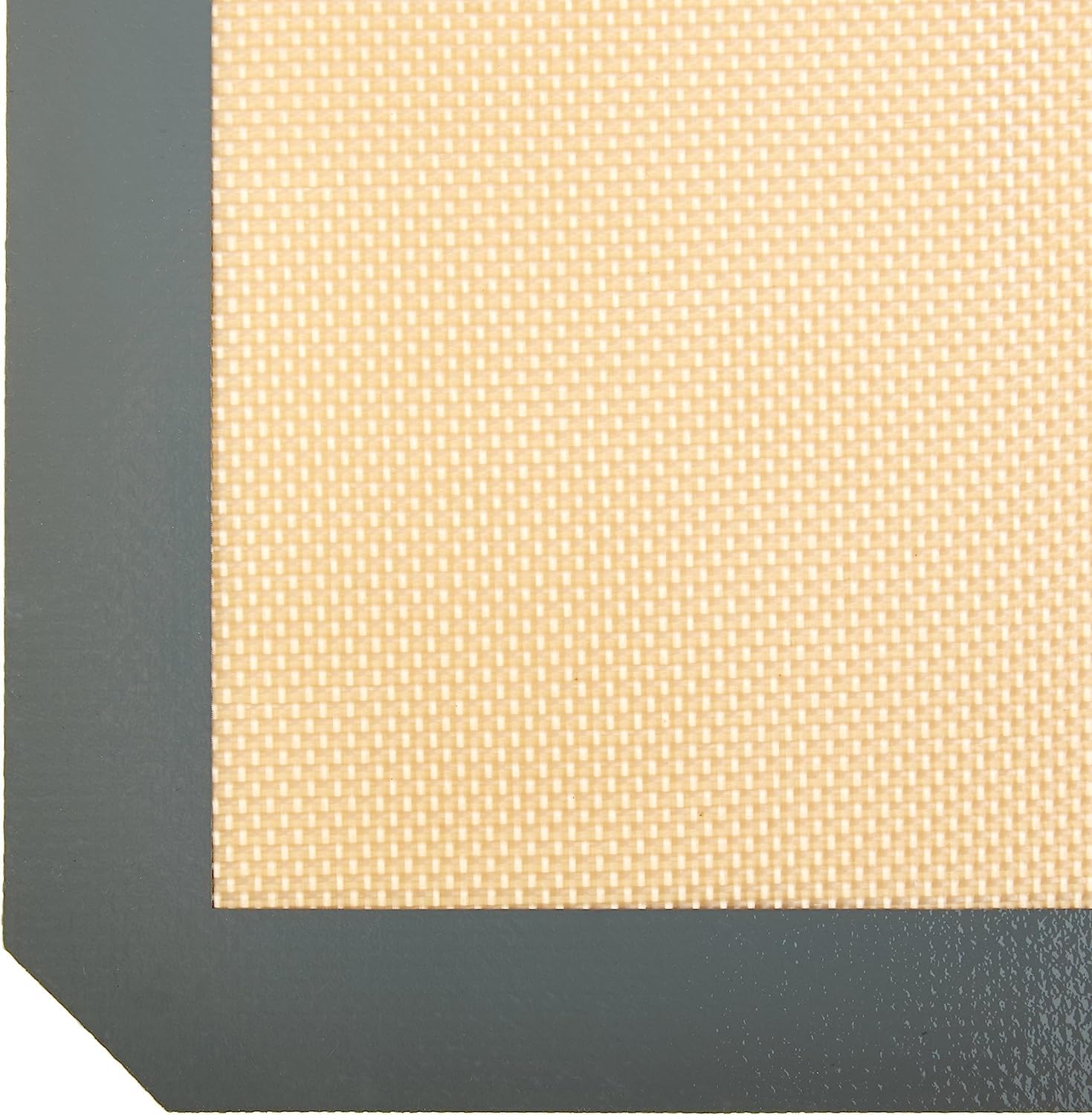 Alfombrillas para hornear sin silicona, paquete de 4, sin BPA, reutilizables de grado alimenticio, alfombrillas profesionales de silicona para sartenes, cuadradas, rectangulares, 16.5 x 11.6 pulgadas