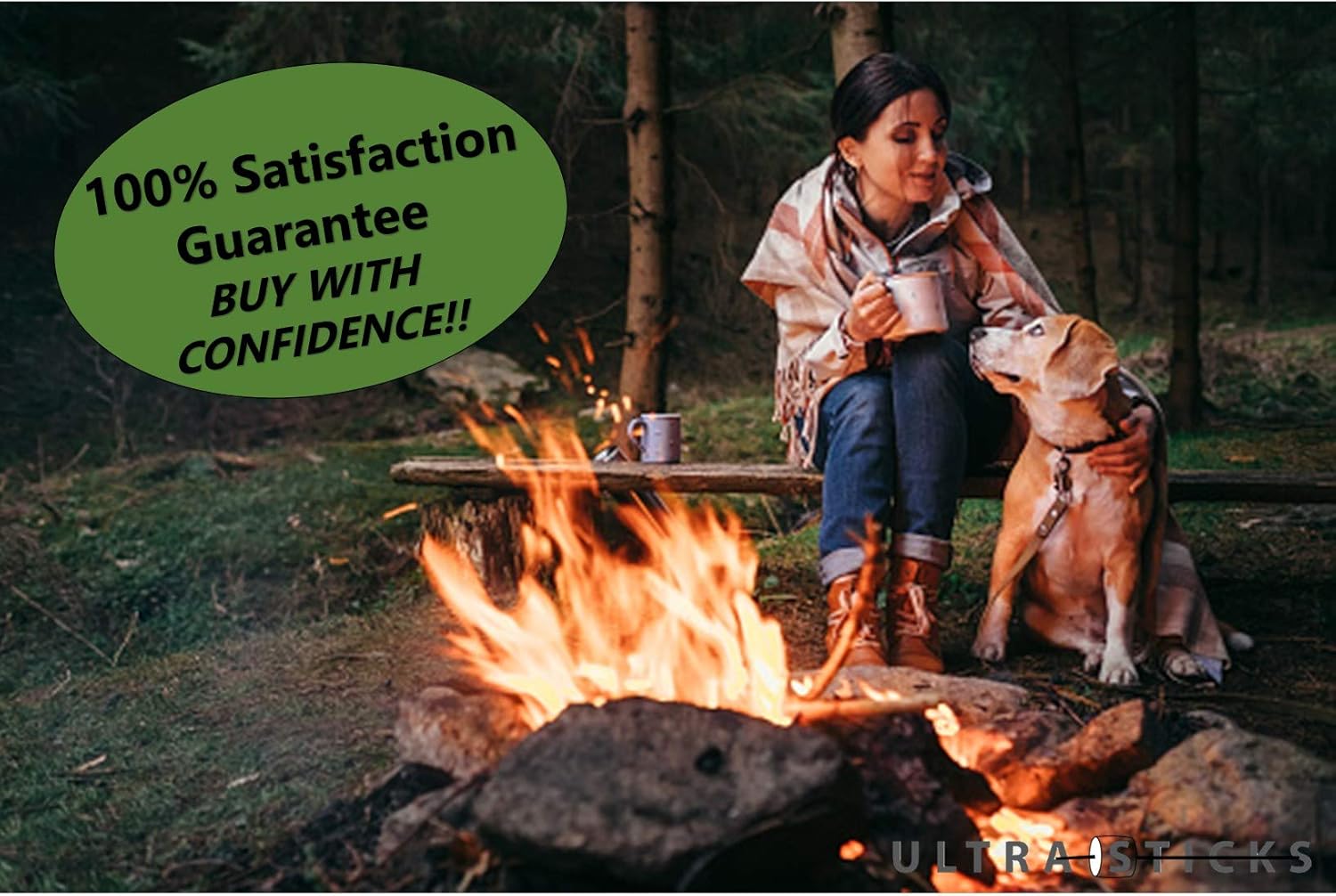 CJ ULTRA Bamboo Marshmallow S'Mores Roasting Sticks 36 Inch 5mm Thick Extra Long Heavy Duty Wooden Skewers 130 Pieces. Barbecue Fork for Hot Dog Kebab [Variations] (Single Pack, Natural Bamboo) : Garden & Outdoor