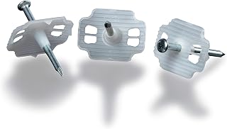 21-400-0028 Nail Disc, Cable Attachment, Cable Clip, Clamping Disc 3.3 x 60 (Pack of 50)