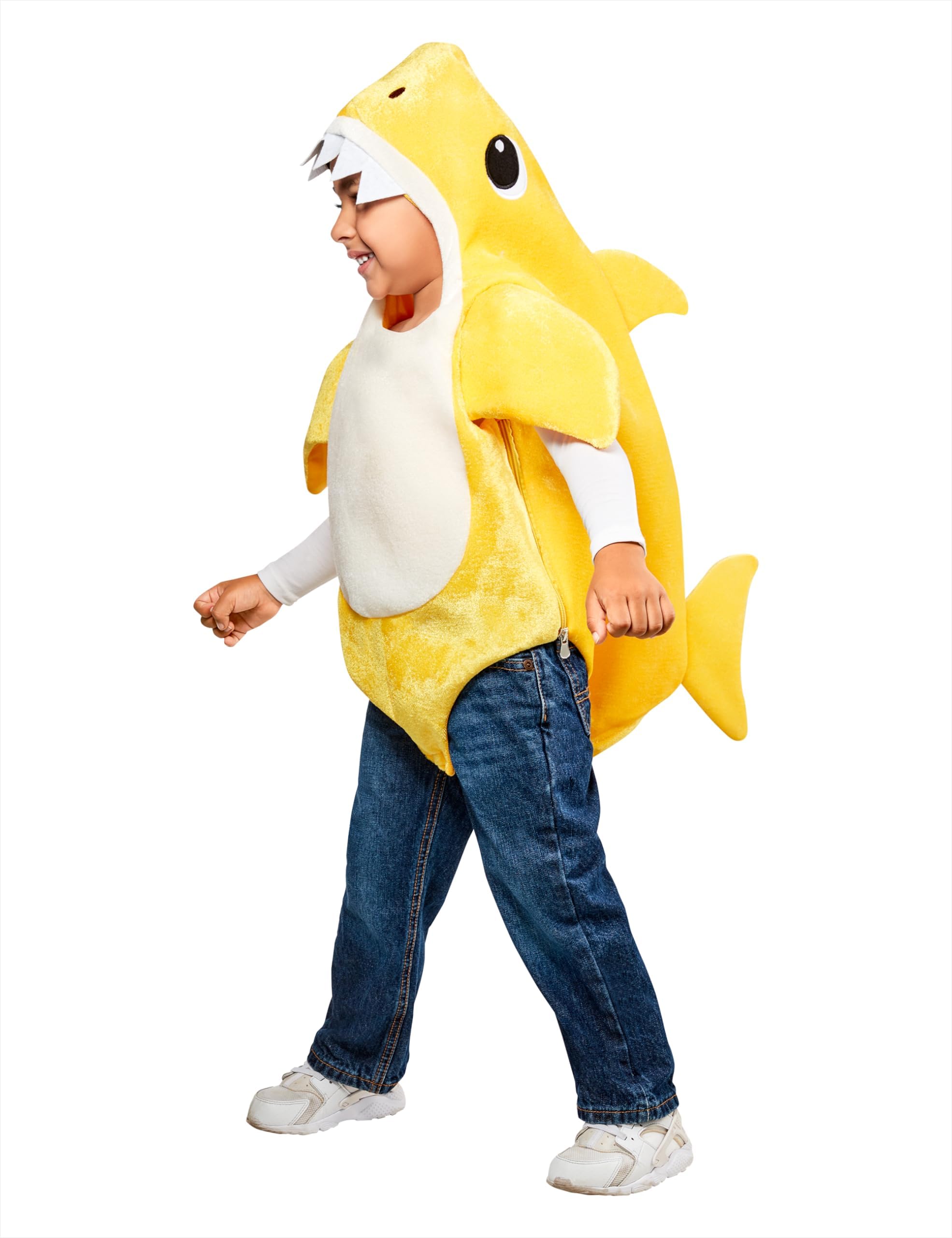 unisex-child Baby Shark Costume with Sound Chip Costumes (pack of 1)