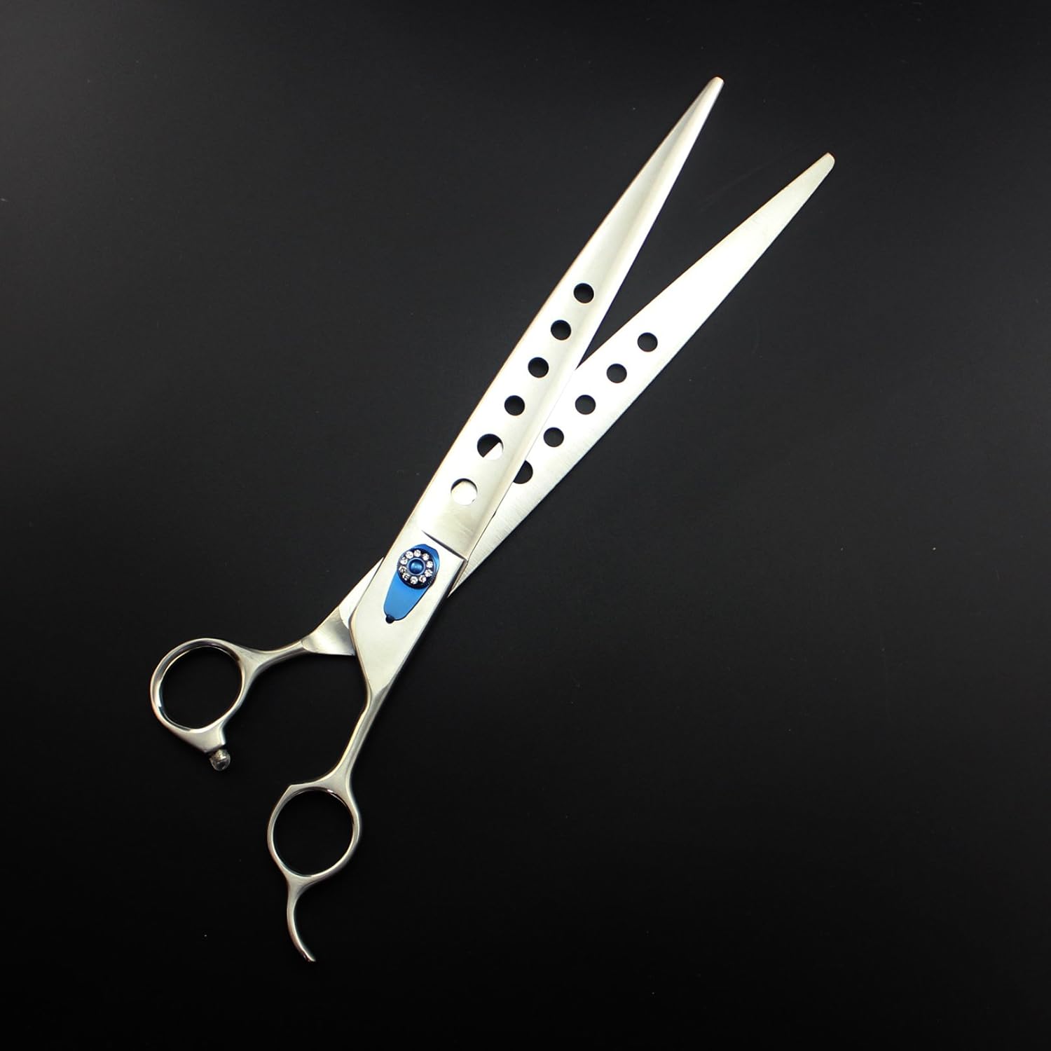 JEISENYU HIGH-END SERIES 10" Japanese 440C Stainless steel Professional Pet Grooming Cutting Scissors With Beautiful Blue Screw