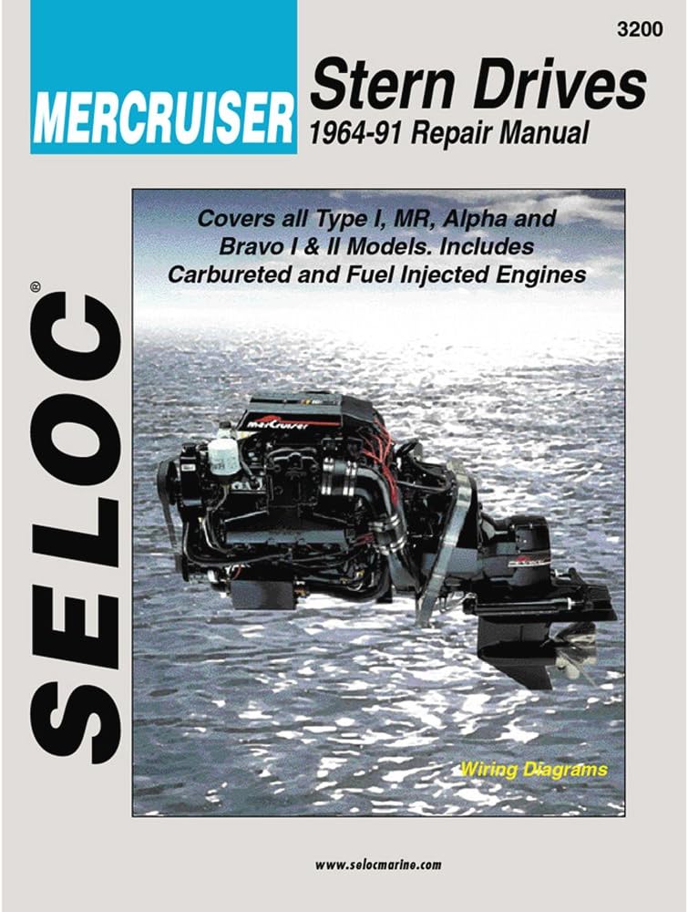 Seloc Service Manual - Mercruiser Stern Drive - 1964-91