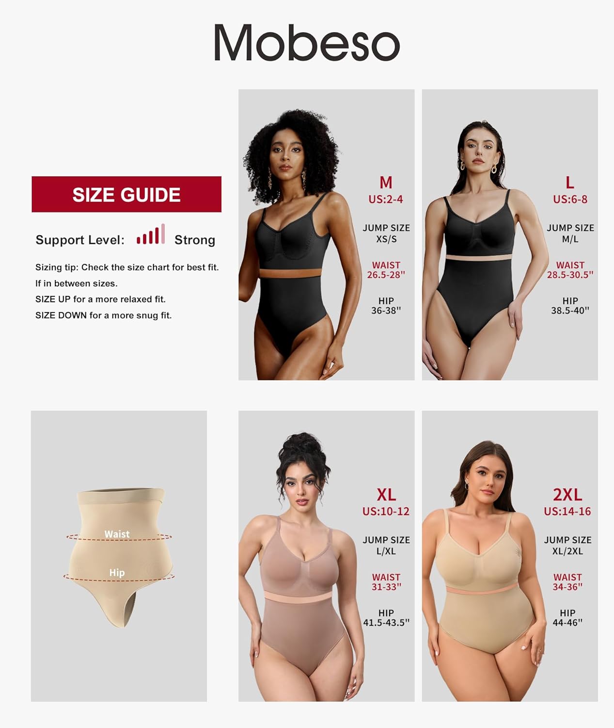 Tummy Control Thong Shapewear for Women Seamless Body Shaper Panties High Waisted Shaping Underwear - Image 6