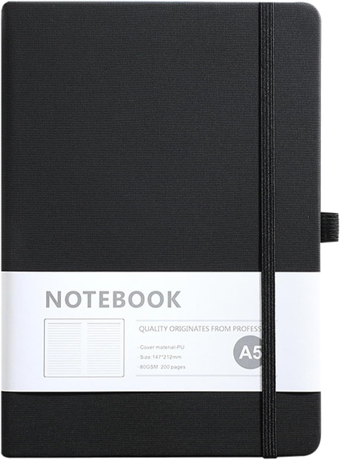 Vebermo Personalized NotebookCan Engrave Logo/Text/Image