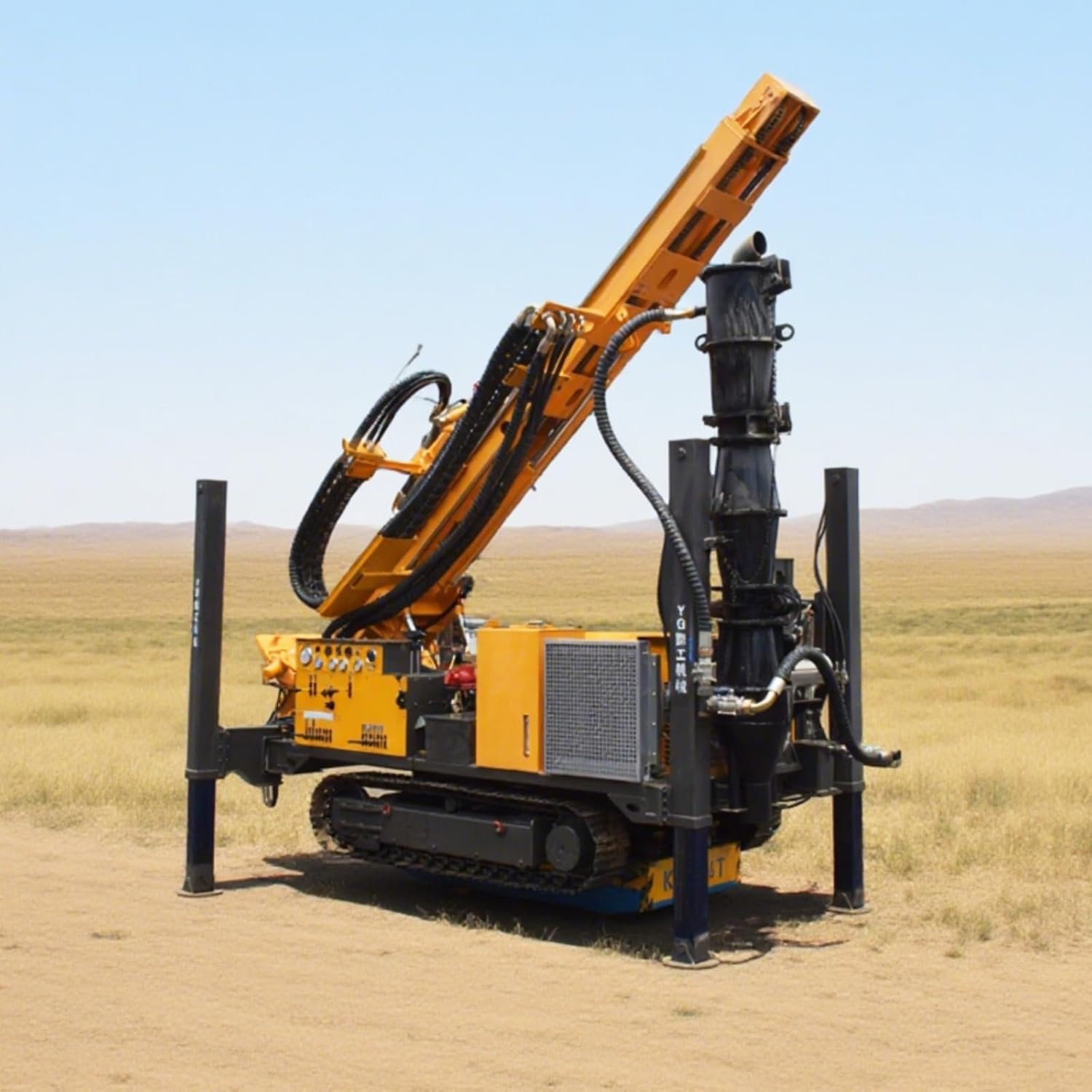Efficient Reverse Circulation Drilling Rig for Water Wells and Environmental Exploration