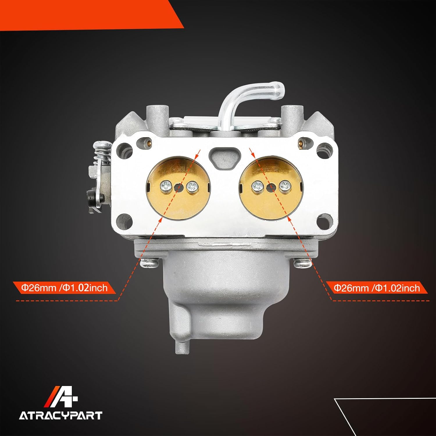 FH661V Carburetor Fit for Kawasaki FH641V, FH721V, FX850V, FH601V, FX801V with 49065-0724 Oil Filter&Fuel Pump, Compatible with 22 HP Engines, Replaces 15004-1010, 15004-7024, 15004-0757, 15004-1005