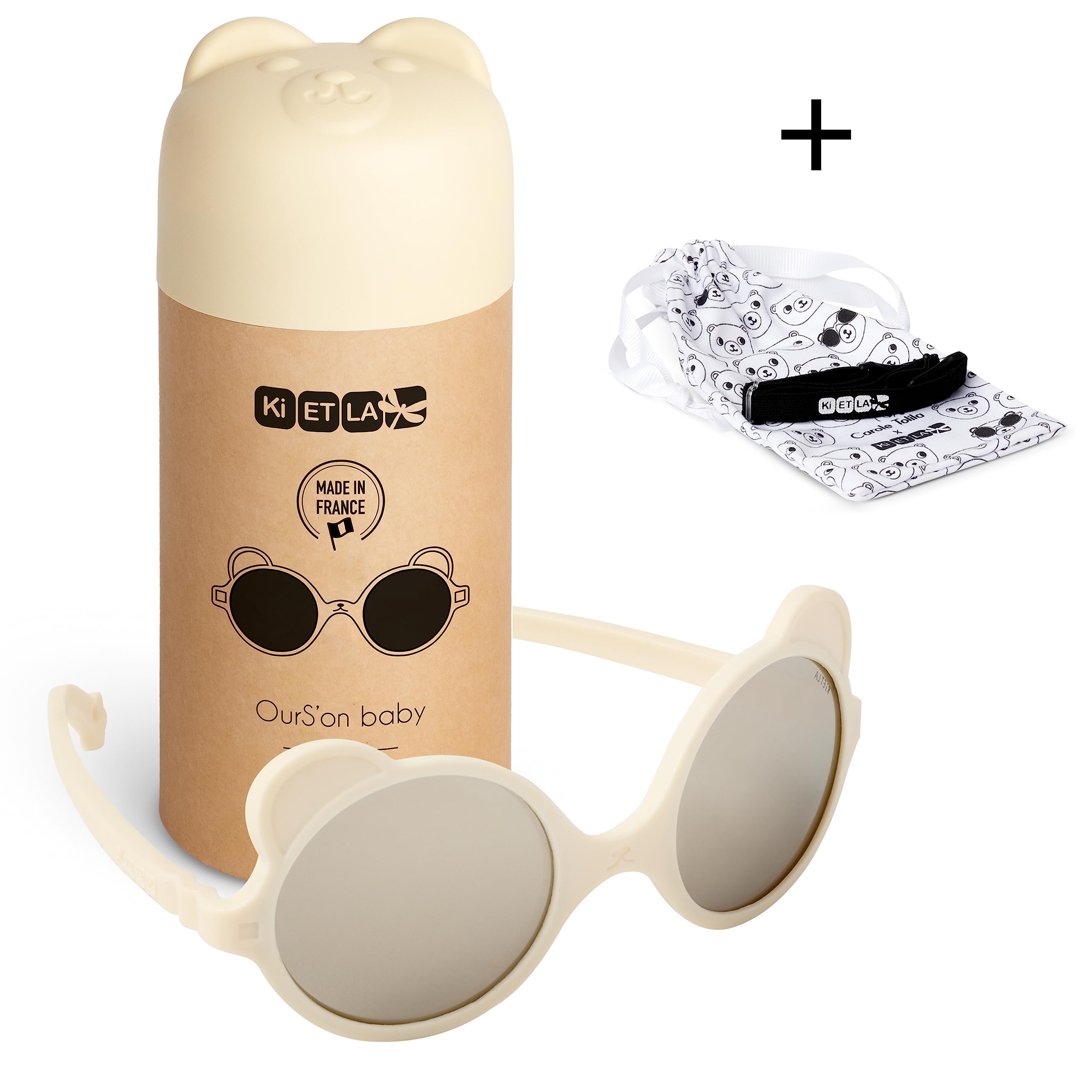Ki ET LA Ourson Gafas Unisex bebé