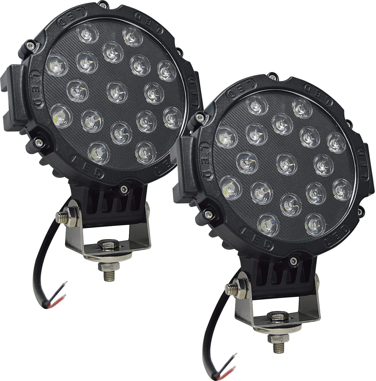 Willpower Led-werklamp, bar met magnetische voet, 7 inch, 18 cm, 36 W
